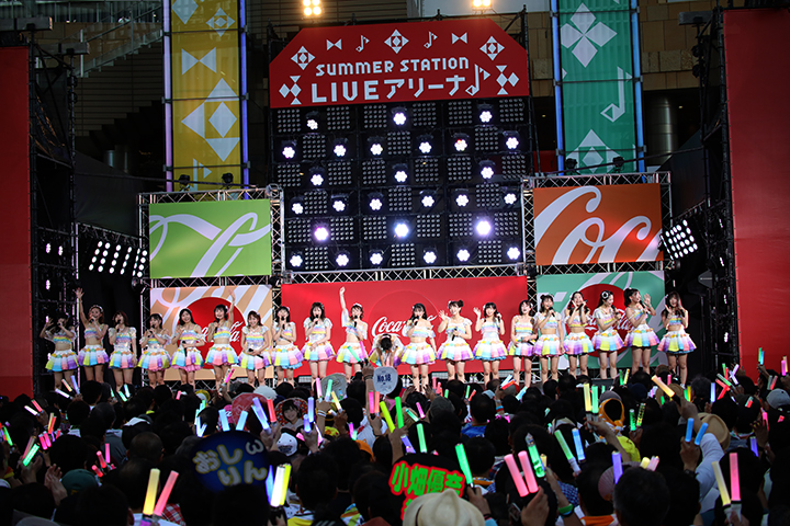 テレビ朝日 六本木ヒルズ夏祭りsummer Station チームkii Ske48 Mobile